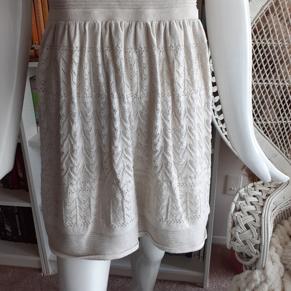 American eagle outfitters knitted white dress P88 - Picture 5 of 13